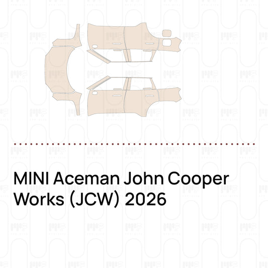 Pre-Cut PPF MINI Aceman John Cooper Works (JCW) 2026