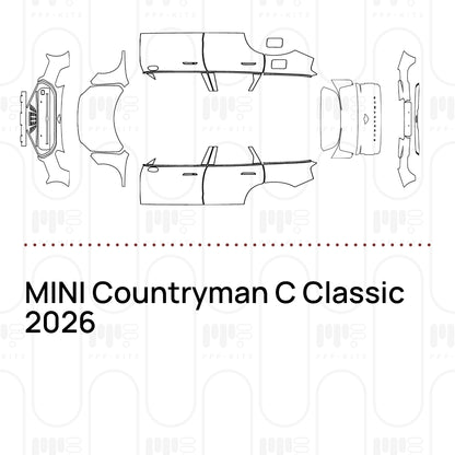 Pre-Cut PPF MINI Countryman C Classic 2026