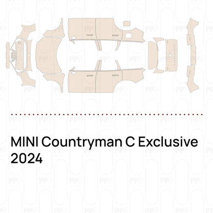 Pre-Cut PPF MINI Countryman C Exclusive 2024