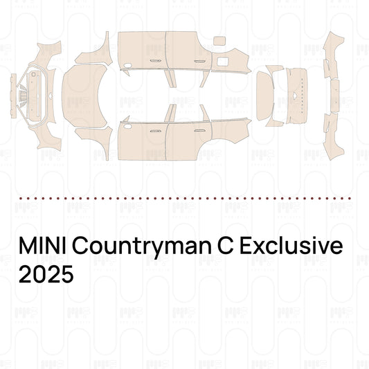 Pre-Cut PPF MINI Countryman C Exclusive 2025