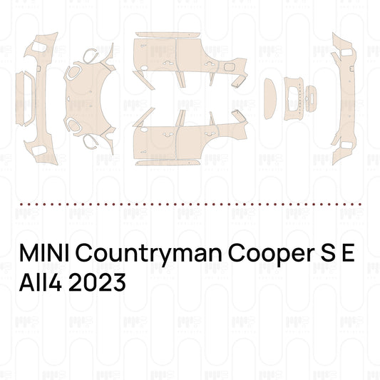 Pre-Cut PPF MINI Countryman Cooper S E All4 2023