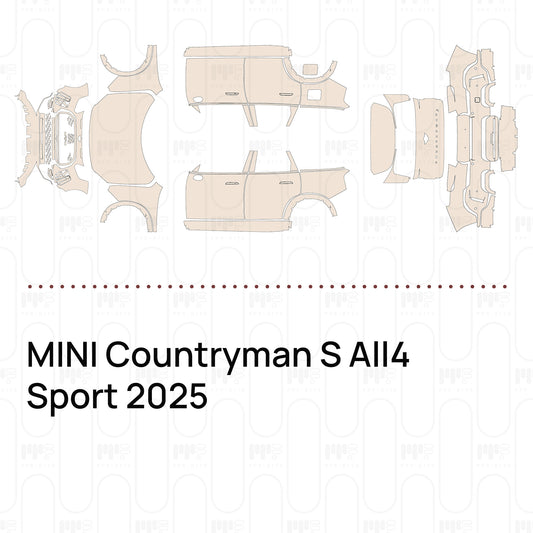 Pre-Cut PPF MINI Countryman S All4 Sport 2025