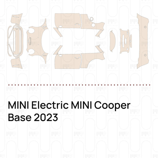 Pre-Cut PPF MINI Electric MINI Cooper Base 2023