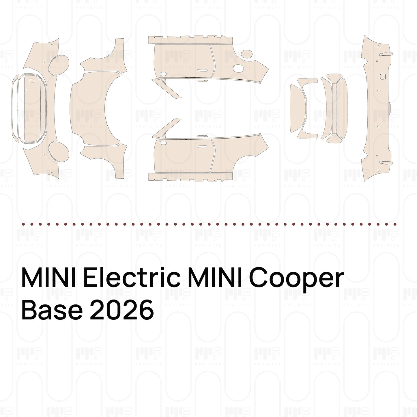 Pre-Cut PPF MINI Electric MINI Cooper Base 2026