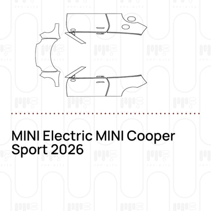 Pre-Cut PPF MINI Electric MINI Cooper Sport 2026