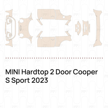 Pre-Cut PPF MINI Hardtop 2 Door Cooper S Sport 2023