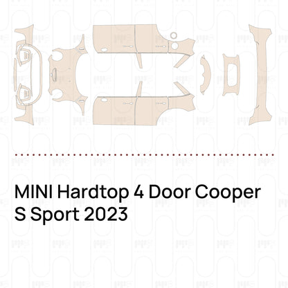Pre-Cut PPF MINI Hardtop 4 Door Cooper S Sport 2023
