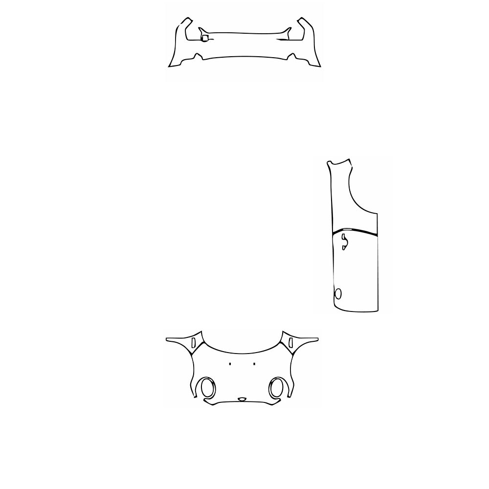 Pre-Cut PPF MINI MINI Convertible Cooper JCW Package 2019 - PPF-Kits