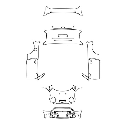 Pre-Cut PPF MINI MINI Convertible Cooper S Sport 2024 - PPF-Kits