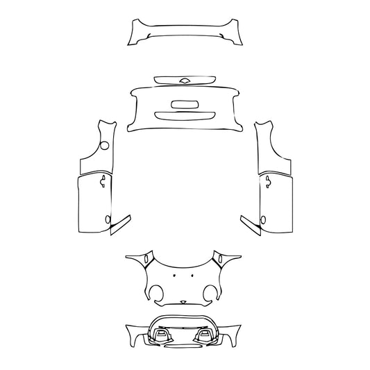 Pre-Cut PPF MINI MINI Convertible Cooper Sport 2022 - PPF-Kits