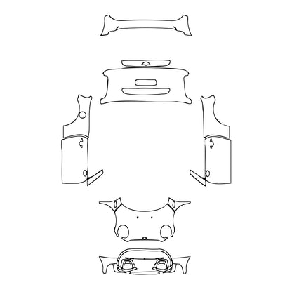 Pre-Cut PPF MINI MINI Convertible Cooper Sport 2024 - PPF-Kits