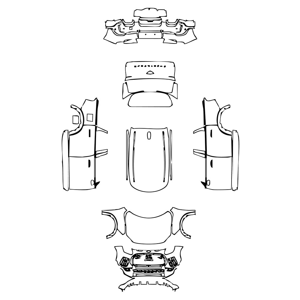 Pre-Cut PPF MINI MINI Countryman C Sport 2025 - PPF-Kits