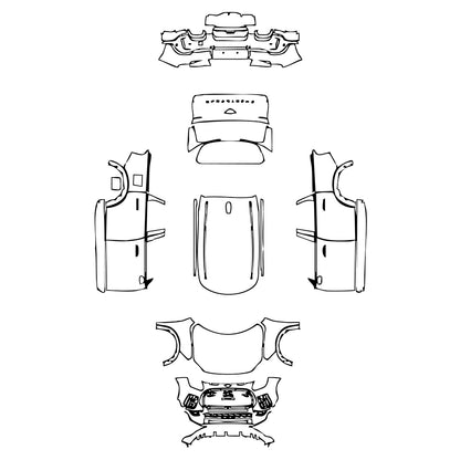 Pre-Cut PPF MINI MINI Countryman C Sport 2025 - PPF-Kits