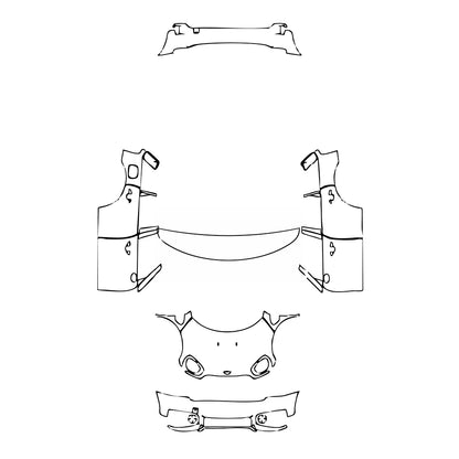 Pre-Cut PPF MINI MINI Countryman Cooper S 2018 - PPF-Kits