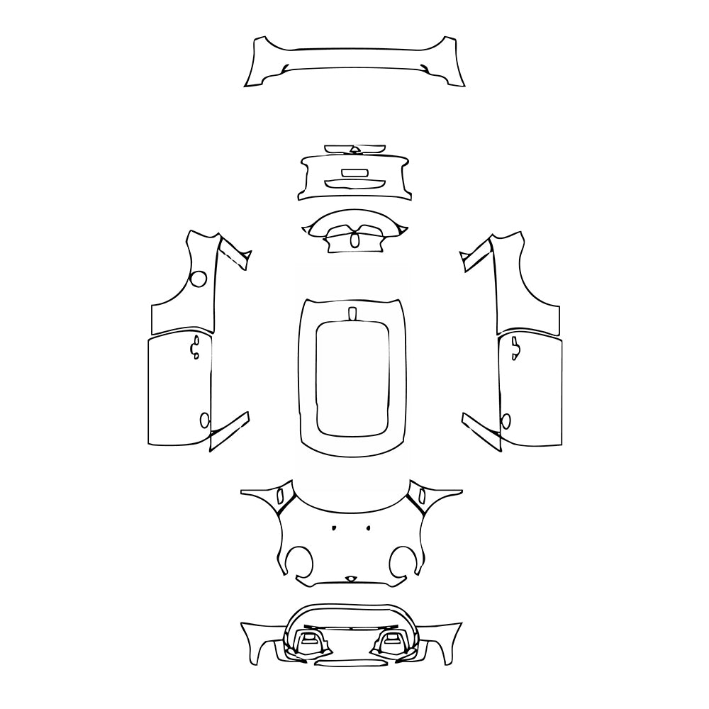 Pre-Cut PPF MINI MINI Hardtop 2 Door Cooper Sport 2022 - PPF-Kits