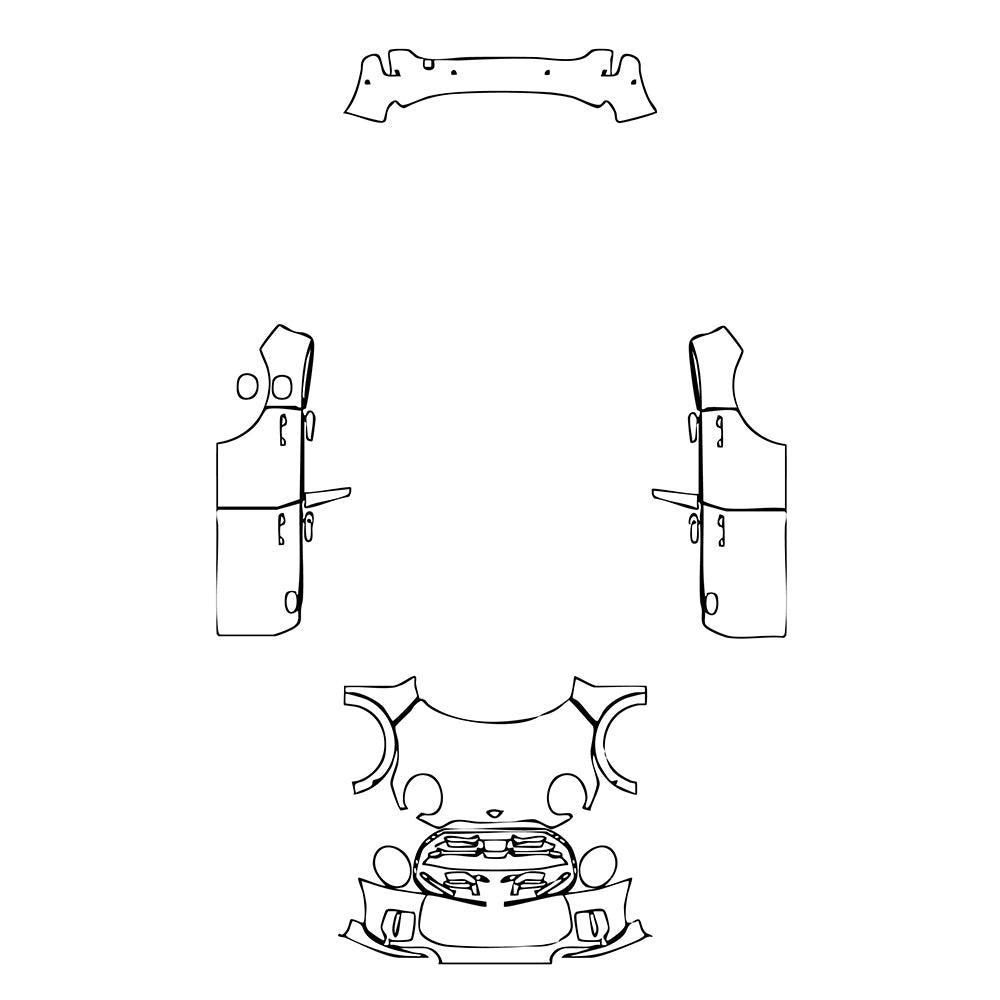 Pre-Cut PPF MINI MINI Hardtop 4 Door Cooper C Sport 2025 - PPF-Kits