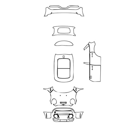 Pre-Cut PPF MINI MINI Hardtop 4 Door Cooper S Base 2023 - PPF-Kits