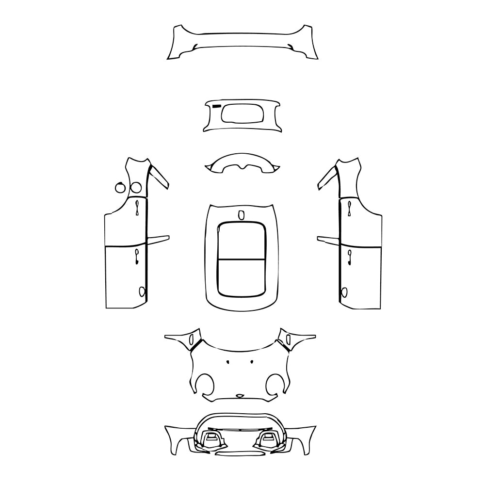 Pre-Cut PPF MINI MINI Hardtop 4 Door Cooper Sport 2021 - PPF-Kits