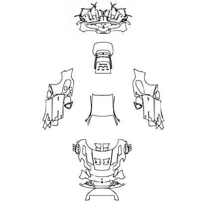 Pre-Cut PPF Maserati GT2 Stradale 2025 - PPF-Kits