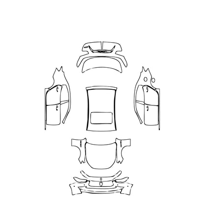 Pre-Cut PPF Maserati Ghibli GT 2023 - PPF-Kits