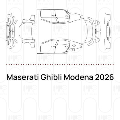 Pre-Cut PPF Maserati Ghibli Modena 2026