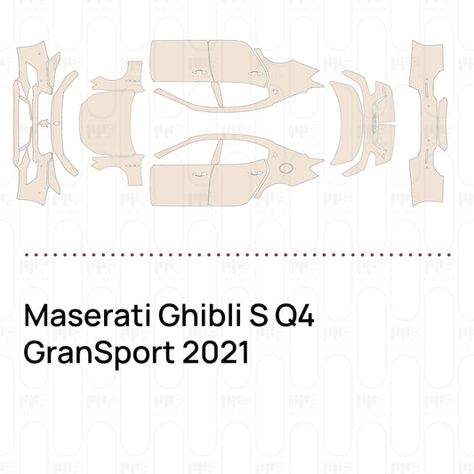 Pre-Cut PPF Maserati Ghibli S Q4 GranSport 2021