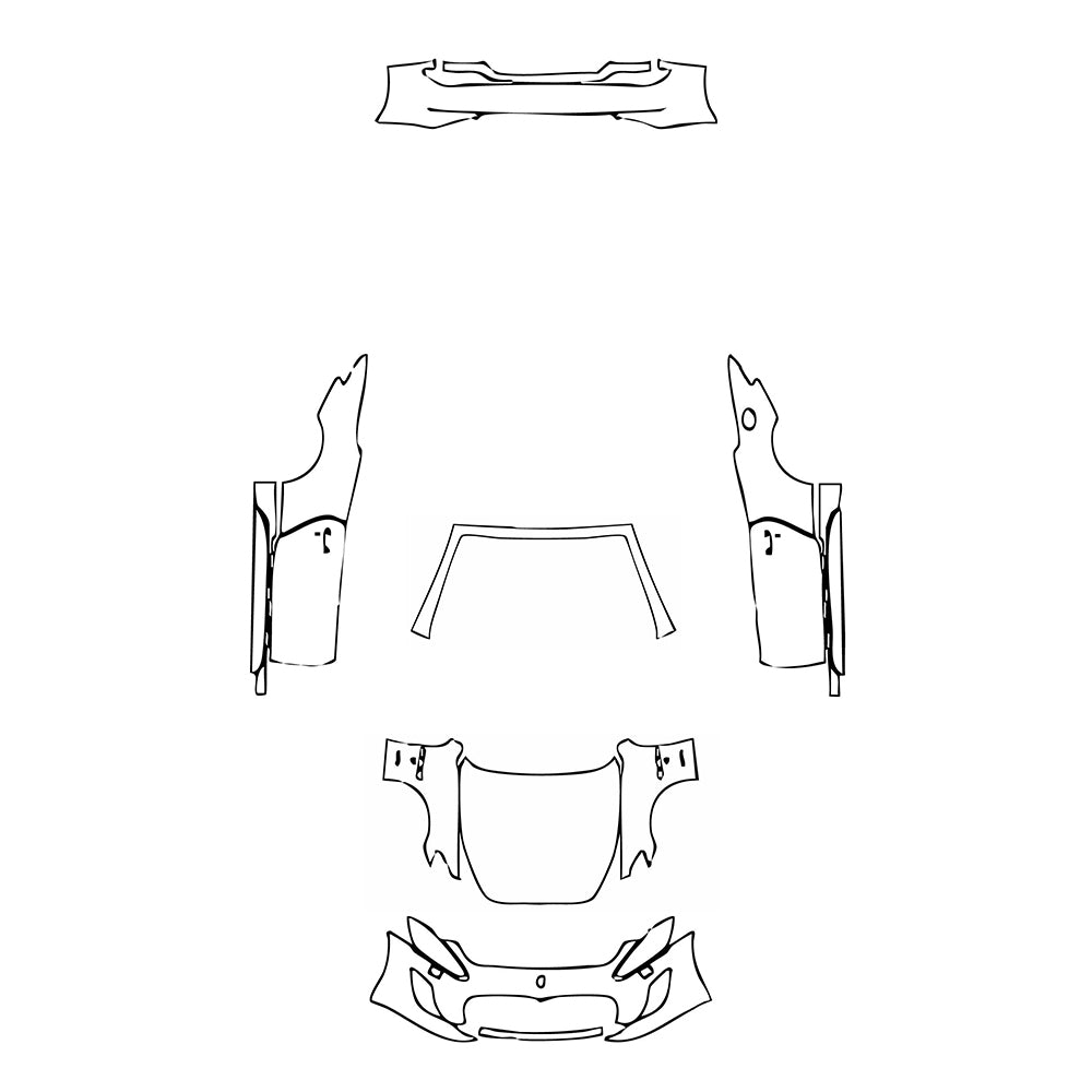 Pre-Cut PPF Maserati GranCabrio Sport 2013 - PPF-Kits