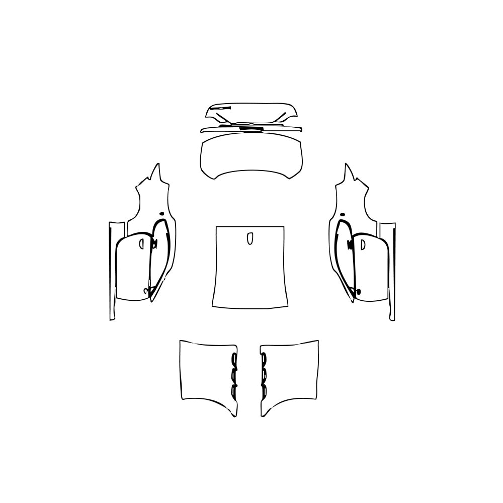 Pre-Cut PPF Maserati GranTurismo Folgore 2023 - PPF-Kits