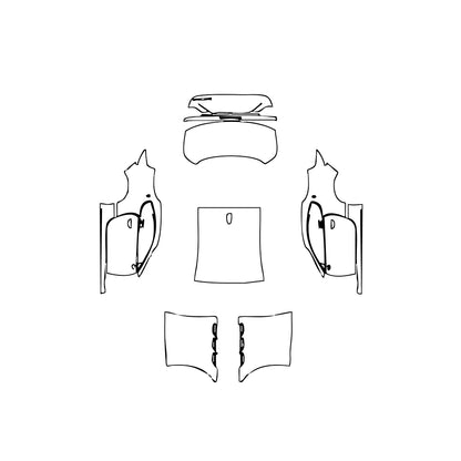 Pre-Cut PPF Maserati GranTurismo Folgore 2023 - PPF-Kits