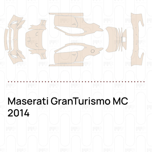 Pre-Cut PPF Maserati GranTurismo MC 2014