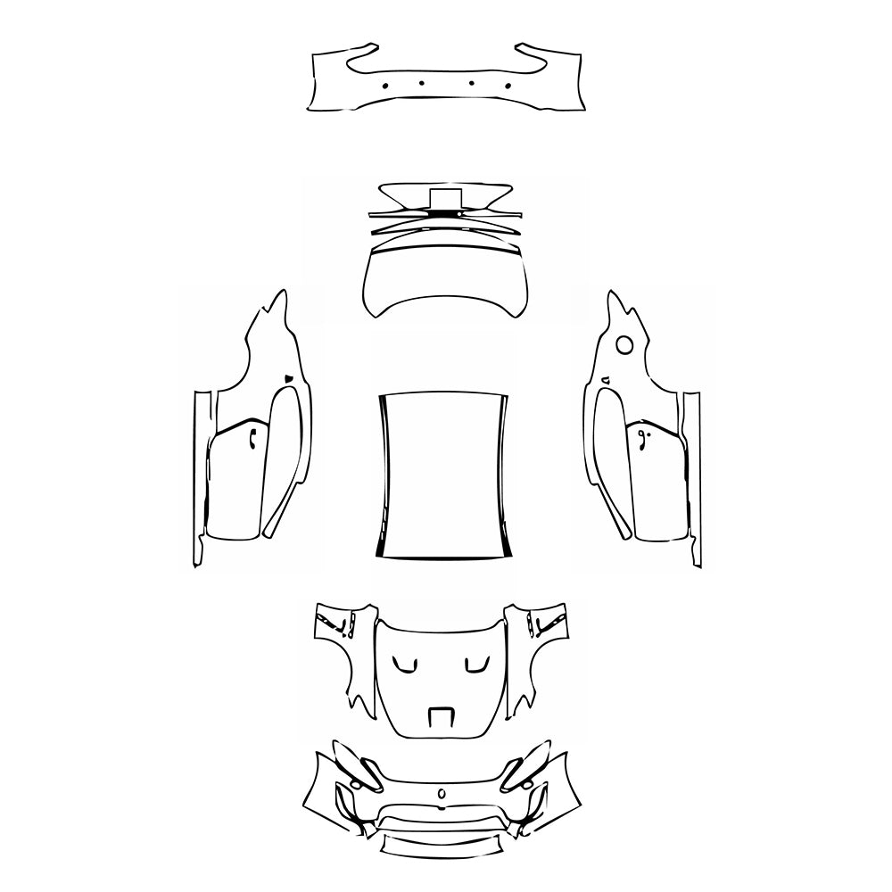 Pre-Cut PPF Maserati GranTurismo MC 2015 - PPF-Kits
