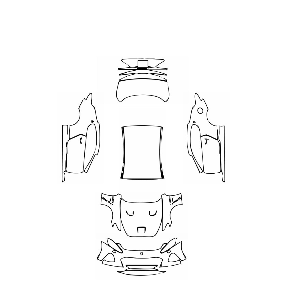 Pre-Cut PPF Maserati GranTurismo MC 2019 - PPF-Kits