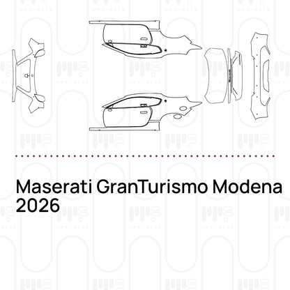 Pre-Cut PPF Maserati GranTurismo Modena 2026
