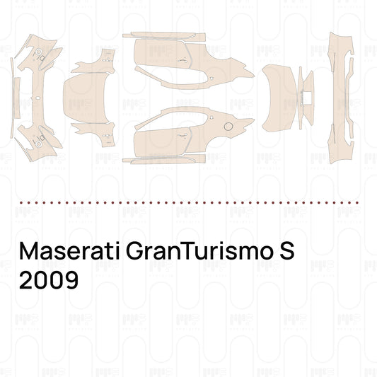 Pre-Cut PPF Maserati GranTurismo S 2009