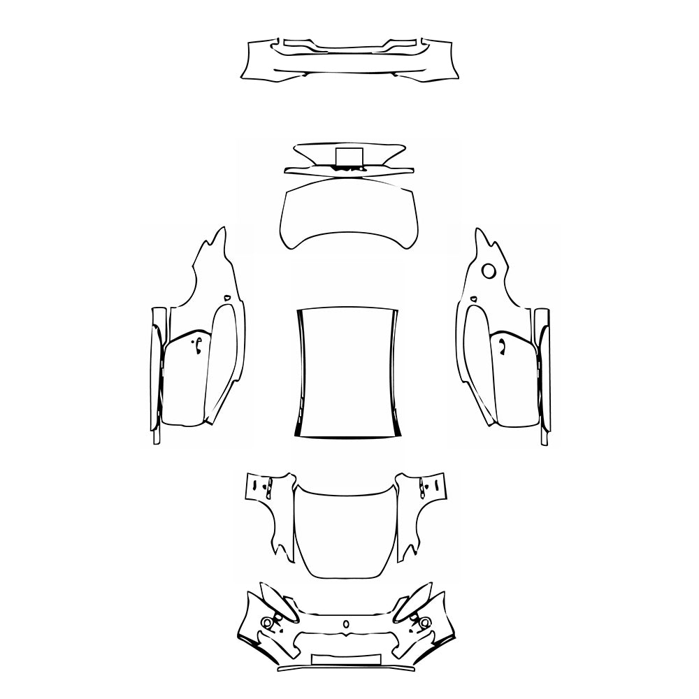 Pre-Cut PPF Maserati GranTurismo S 2011 - PPF-Kits