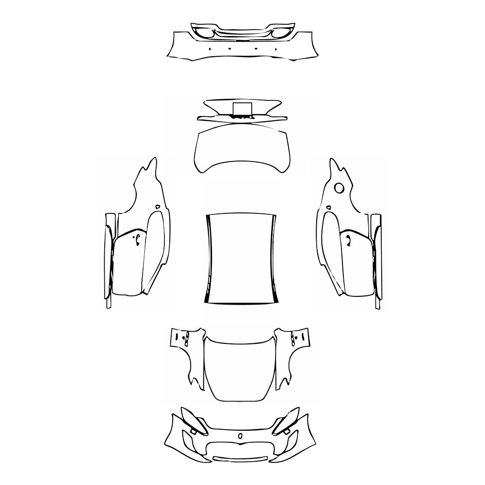 Pre-Cut PPF Maserati GranTurismo Sport 2016 - PPF-Kits