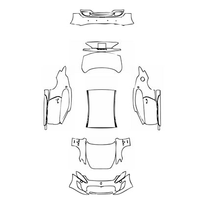 Pre-Cut PPF Maserati GranTurismo Sport 2016 - PPF-Kits