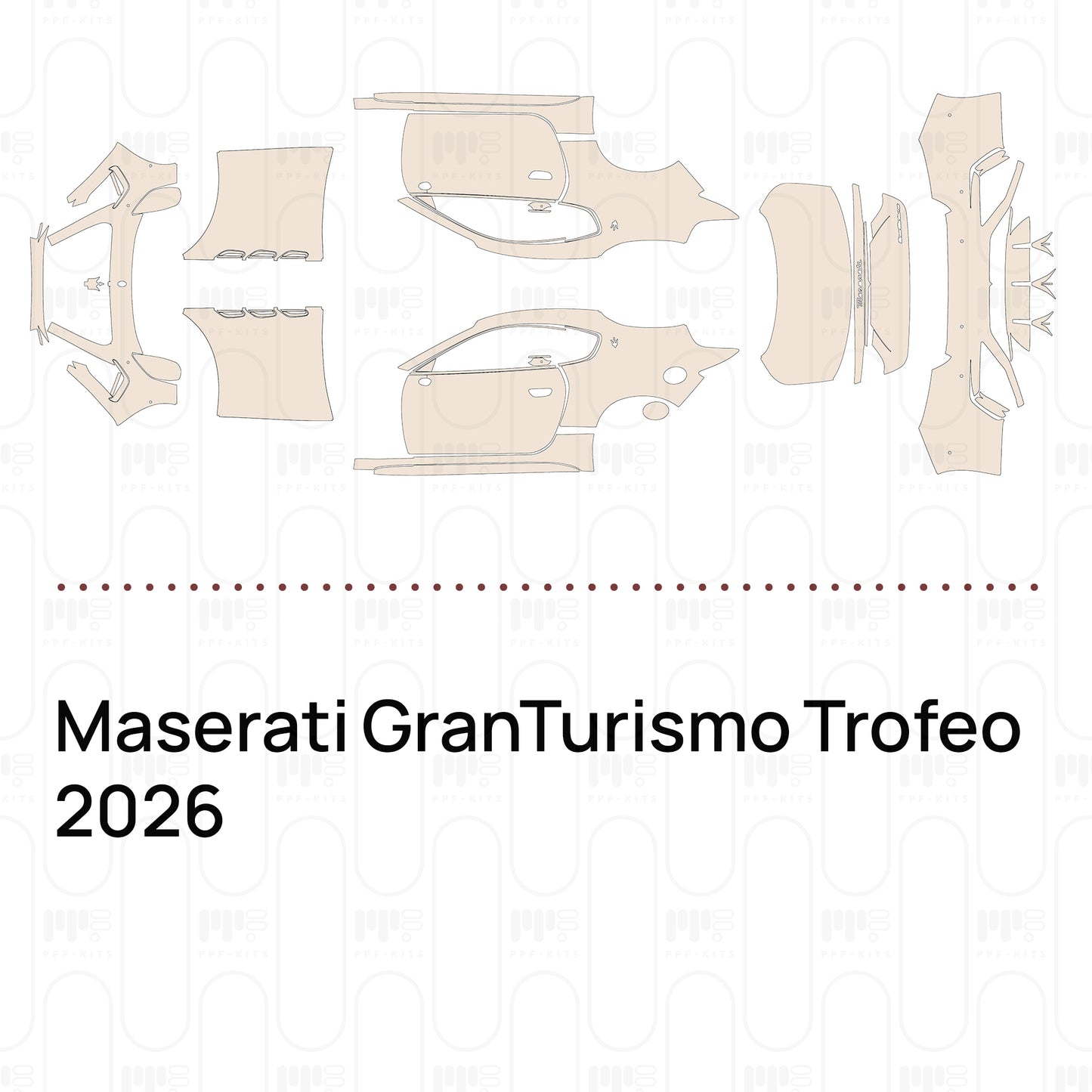 Pre-Cut PPF Maserati GranTurismo Trofeo 2026