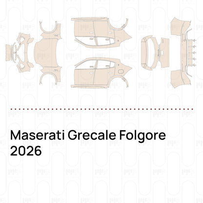 Pre-Cut PPF Maserati Grecale Folgore 2026