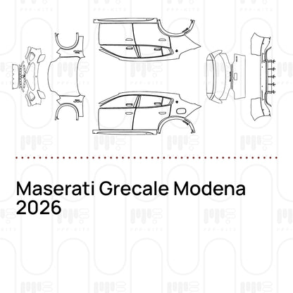 Pre-Cut PPF Maserati Grecale Modena 2026
