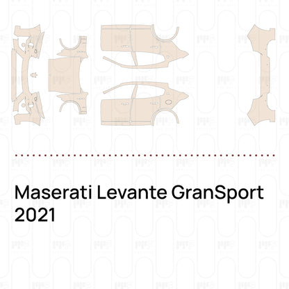 Pre-Cut PPF Maserati Levante GranSport 2021