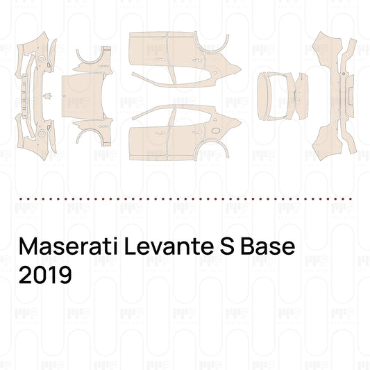 Pre-Cut PPF Maserati Levante S Base 2019