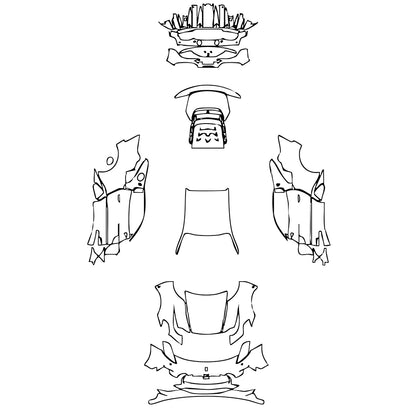 Pre-Cut PPF Maserati MC20 2024 - PPF-Kits