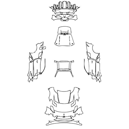 Pre-Cut PPF Maserati MC20 Cielo 2023 - PPF-Kits