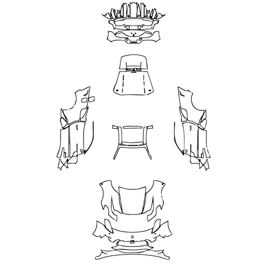 Pre-Cut PPF Maserati MC20 Cielo 2025 - PPF-Kits
