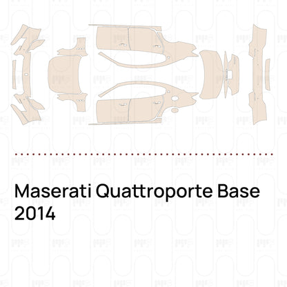 Pre-Cut PPF Maserati Quattroporte Base 2014