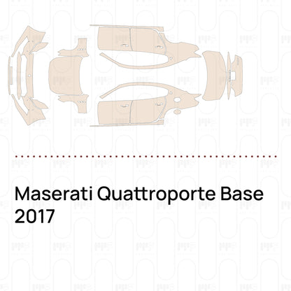 Pre-Cut PPF Maserati Quattroporte Base 2017