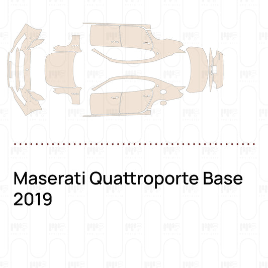 Pre-Cut PPF Maserati Quattroporte Base 2019