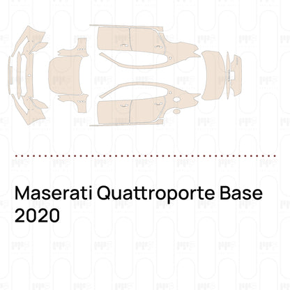 Pre-Cut PPF Maserati Quattroporte Base 2020