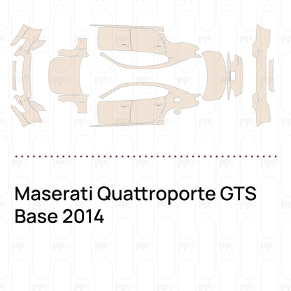 Pre-Cut PPF Maserati Quattroporte GTS Base 2014
